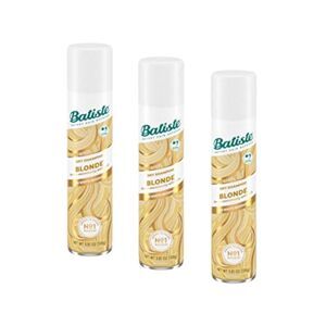 Batiste Dry Shampoo Blonde (3 pack)  200 ml EACH Bottle Fresh